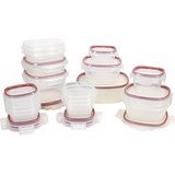 Rubbermaid Easy Find Lids Lock-its Food Storage Container, BPA-free Plastic, 34-piece Set (1882084)