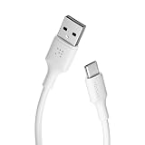 VOLTME USB Type C ケーブル 60W/3A QuickCharge3.0対応 USB A to C 断線防止 データ転送 タイプc ケーブル iPhone 15、MacBook Pro、Matebook、iPad、Xperia、Galaxy等type-cデバイス対応（1.2m ホワイト）