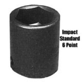 K Tool International KTI33226 Socket Impact .81 Inch 0.5 Inch Drive Deep 6 Point