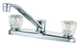 Binford 1210-LF W/SILVER INDEX Two Handle Kitchen Faucet [並行輸入品]