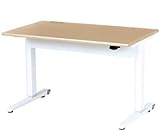 SINAPP オフィスデスク PCデスク 作業台 昇降デスク キャスター付き SIK3694 ナチュラル