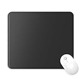 Giecyマウスパッド 薄型 ゲーミングマウスパッド 撥水 マウス パッド 小型 滑り止め 耐久性が良い ブラック 正方形