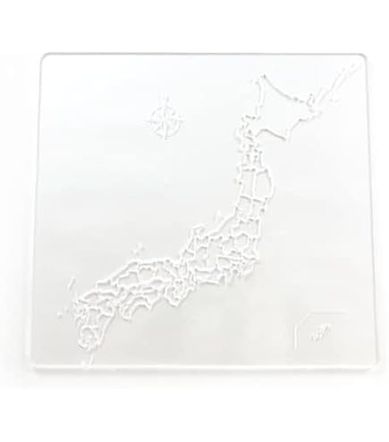 Amazon | ジアン 日本地図 パズル 県名表記あり クリア ジグソーパズル
