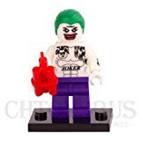 singlesale ActionfigureジョーカーTatooed Miniブロックカスタムビルディングブロック玩具