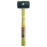 （業務用10セット）CSK 木柄ゴムハンマー(かなづち/大工道具) 0.5P CGH-05B ブラック(黒) 〔業務用/家庭用/DIY/日曜大工〕