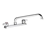 Krowne 13-814L Low Lead Faucet Deck Mounted, 8" Centers, 14" Swing Nozzle NSF [並行輸入品]