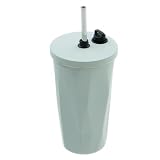 武田コーポレーション タンブラー・ストロー付き・保温・保冷 10×10×18.5cm グリーン ストロータンブラーGRN 550ml STT-550GRN
