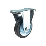 ナンシン 産業用固定キャスター ゴム車輪 SKM-250VS