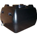 ホームローリー 300L 黒色 (雨水タンク) 貯水槽・貯水タンク スイコー