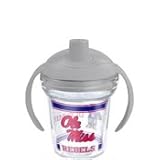 Tervis タンブラー ミシシッピーオーレ・ミスレベルズ 6オンス シッピーカップ グレーの蓋付き