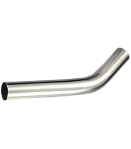 Amazon | HMS 曲げパイプ 外径 42.7φ 45度曲げ 全長 350mm 90R