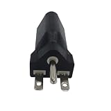 Yirdapall 100V変換 15A 日本仕様200Vプラグ変換100V電源プラグ コンセント変換アダプター/NEMA 6-15～5-15仕様