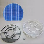 シャープ[SHARP]　シャープ加湿空気清浄機用加湿フィルター枠セット＜マグネット1個付き＞ 【KASHITSUFILTERWAKU-4】