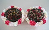 elegantstunning ウェディング/パーティー装飾球形造花　　薔薇の造花　インテリア花　屋外装飾　結婚式　イベント　40cm