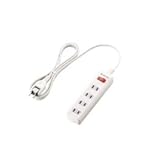 エレコム 一括スイッチ付 省エネタップ T-E3A-2420WH　エレコム [簡易パッケージ品]