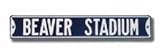ビーバースタジアムストリートサイン