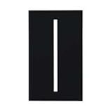 Lutron Grafik T lwt-g-bl single-gang Wallplate – ブラック
