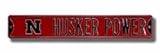 Husker電源W「N」ロゴストリートサイン