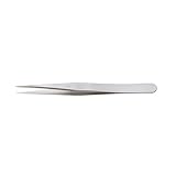 Genuine Dumont High-tech Matte Finish Tweezers, Anti-magnetic, Style 3 by EuroTool