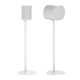 ynVISION.DESIGN 固定高さフロアスタンド SONOS Era 100 Era 300対応 - ホワイト 2パック (ペア)