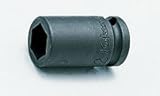 コーケン 3/8(9.5mm) SQ. インパクトセルフタッピングスクリュー用ソケット(マグネット付) 3/8 13460AG-3/8