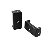 スマートフォンホルダー 三脚 スマホホルダー 幅6.5cm-11.5cm対応/5.8cm-8.5cmに対応 スマホ 三脚 マウント 携帯ホルダー 1/4インチ 撮影 固定 スマホ/三脚/自撮り棒/カメラ 用 固定 アダプター クリップ 三脚 ホルダー (幅5.8cm-8.5cmに対応)