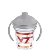 TervisタンブラーVirginia Tech Hokies 6oz Sippy Cup withグレー蓋