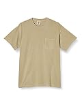 [コンフォートカラーズ] 6.1ozガーメントダイ ポケットTシャツ マスタード L