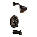 Moen 82496EPBRB Posi-Temp Pressure Balanced Tub and Shower Trim, Mediterranean Bronze by Moen