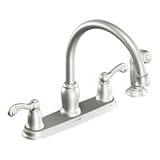 Moen ca87004 high-arcキッチン蛇口with Sideスプレーを従来のCollecから、 .5 CA87004SRS 1