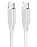 HIDISC USBケーブル 1m Type-C to C 超急速 PD100W ホワイト HD-TCC100201WH