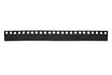 有孔ラバーマット専用見切り材 10X100X2.2 RM-M100 RM-M100 縦100×横10×厚さ2.2cm 見切り用 段差解消 つまづき防止 天然ゴム製品