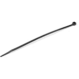 StarTech.com 結束バンド／ナイロンケーブルタイ／100本入りパック／ブラック／長さ20cm／幅4mm／ケーブル束の直径55mm／引張強度22kg／UL94V-2規格認定品 CBMZT8B