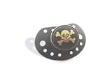 Elodie Details Dummy Cross-Eyed Jolly Pacifier (Pepper Grey) by Elodie Details
