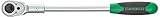Stahlwille 532 Long Handle Ratchet with 2 Component Handle, 1/2' Drive, 41mm Width, 21mm Thickness, 