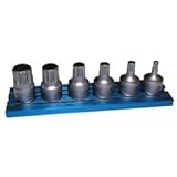 6 Piece XZN Stubby Driver Set , 1 / 4 "スクエアドライブ