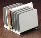 Buddy Products 7 Slot Mail and Memo File Steel 6 x 5.5 x 7 Inches Black (0547-4) [並行輸入品]