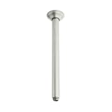 Rohl 1505/12PN Ceiling Mounted Shower Arm 12-5/8-Inch Length Brass for Overhead Shower 26Mm Diameter