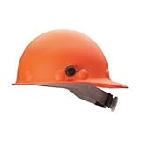 Hard Hat, Front Brim, G, Ratchet, Orange by Honeywell