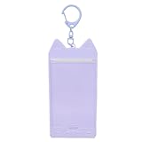 推しのいるセカイ[カードケース]推しぴたケース ねこ 友だち同士【ラベンダー 】