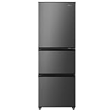 ハイセンス 冷蔵庫 幅55.4cm 283L スペースグレイ HR-D28ES 3ドア 右開き セレクトチルド室 野菜室 自動霜取り 静音設