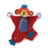 Blanket - Baby Gund - Color Fun Circus Monkers Activity 16" New Soft 4034140
