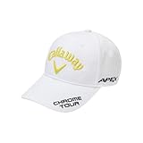 [キャロウェイ] メンズ 継続定番 キャップ TOUR TW CAP JM/帽子 ゴルフ 24SS_1032_ホワイトxイエロー FR