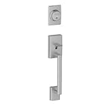 Schlage f60 Cen 626 ELA世紀Single円柱Handleset and Elanレバー左手によって、サテンクロムSchlageロック会社