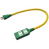 正和電工 デカ太延長コード 3個口 0.5m DM-05