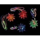 Flashing Crystal Star Ball Necklace - 12 per pack おもちゃ (並行輸入)