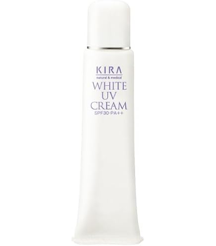 KIRA ホワイトUVクリーム　日焼け止めクリーム　25g 4個 Amazon.co.jp: 綺羅化粧品 キラ ホワイトUVクリーム SPF30 PA++ 25g