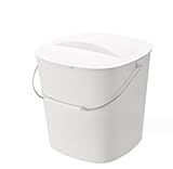 水切りゴミ箱キッチン水切りゴミ箱ウェット＆ドライ生ゴミ分別ゴミ箱生ゴミ箱防臭ゴミ箱 (ホワイト)