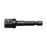 長堀工業:ナック ドライバーアダプター6.35x対辺四角12.7mmx50L 3DA405 型式:3DA405