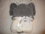 Rugged Bear Hooded Gray Elephant Bath Towel by Rugged Bear [並行輸入品]